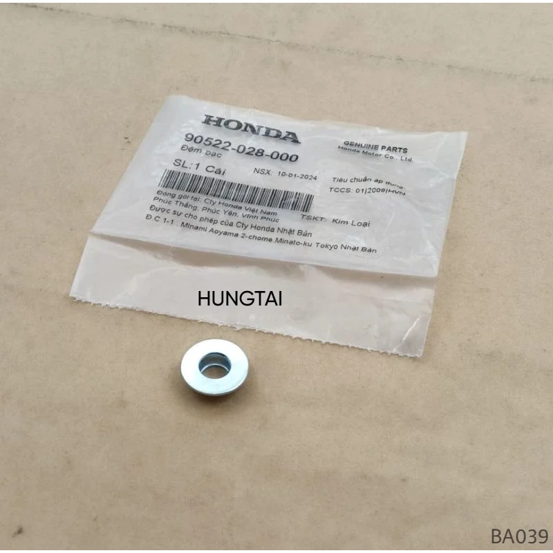 Đệm, bạc ắc pô e, bao tử lọc gió DREAM, WAVE, FUTURE... zin 90522-028-000 - Ảnh 2