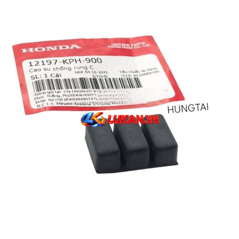 Cao su chống rung C, lòng hơi xi lanh FUTURE 2, NEO, X 125... zin 12197-KPH-900