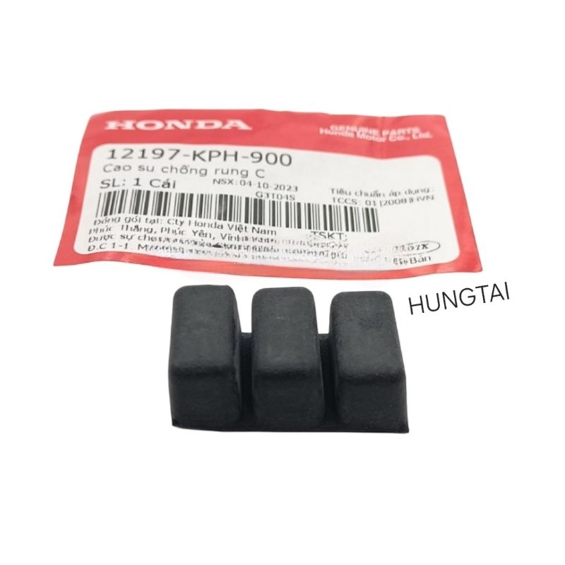 Cao su chống rung C, lòng hơi xi lanh FUTURE 2, NEO, X 125... zin 12197-KPH-900 - Ảnh 3