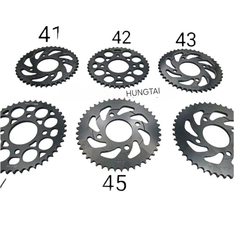 Bánh răng, dĩa nhông tải bánh sau WINNER, SONIC, CBR 150... đủ kích thước - Ảnh 3