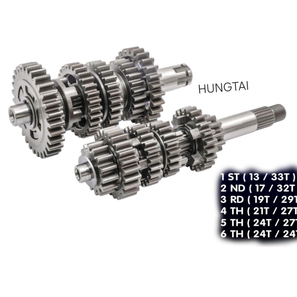 Bộ cốt nhông, 6 số đấu xe WINNER, SONIC, CBR 150.... bánh răng - Ảnh 3