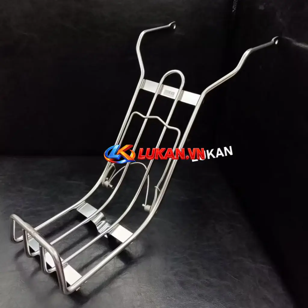 Baga giữa inox kẹp để đồ xe FUTURE 1 đời đầu 8li mẫu xưa