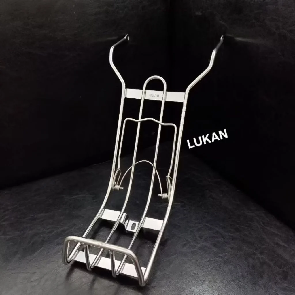 Baga giữa inox kẹp để đồ xe FUTURE 1 đời đầu 8li mẫu xưa - Ảnh 3