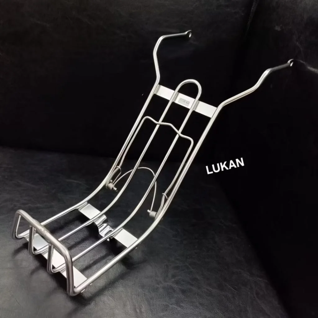Baga giữa inox kẹp để đồ xe FUTURE 1 đời đầu 8li mẫu xưa - Ảnh 4
