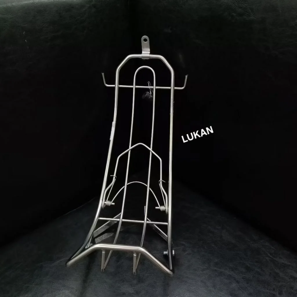 Baga giữa inox kẹp treo đồ xe FUTURE 2, WAVE 125i 8li - Ảnh 4