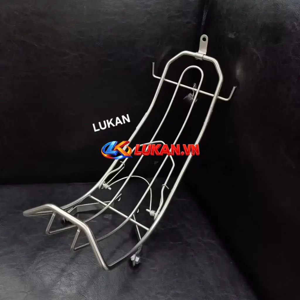 Baga giữa inox kẹp treo đồ xe FUTURE 2, WAVE 125i 8li