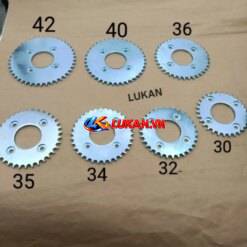Bánh răng, dĩa nhông tải bánh sau WAVE A, RS, S110, RSX, FUTURE 125.... đủ kích thước