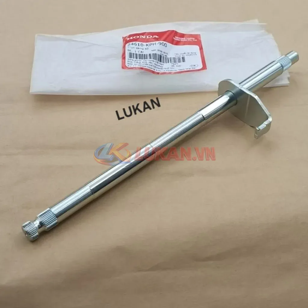 Trục, cốt cần sang số FUTURE 2, NEO, MẬP, LED 125.... zin Honda 24610-KPH-900 - Ảnh 2