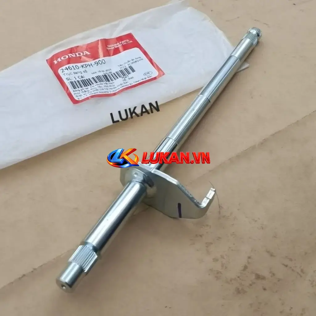 Trục, cốt cần sang số FUTURE 2, NEO, MẬP, LED 125.... zin Honda 24610-KPH-900