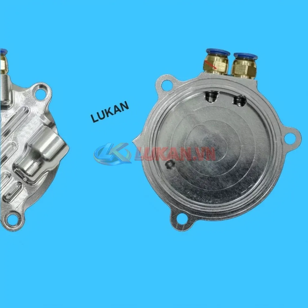 Nắp cam tròn CNC đầu bò 4 val ipon xe DREAM, WAVE... có thông hơi - Ảnh 4