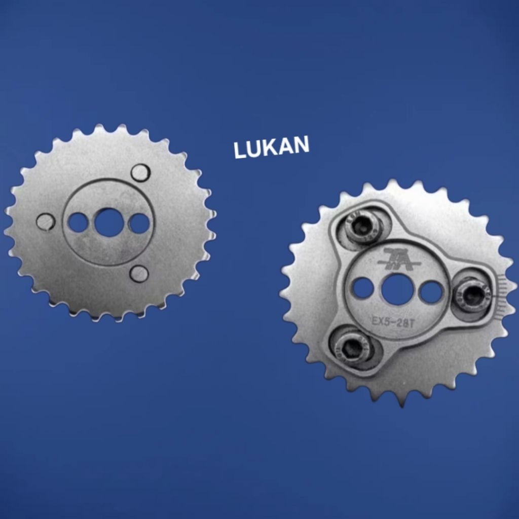 Nhông, dĩa bánh cam tăng chỉnh 28 răng xe DREAM, WAVE, CUB.... - Ảnh 2