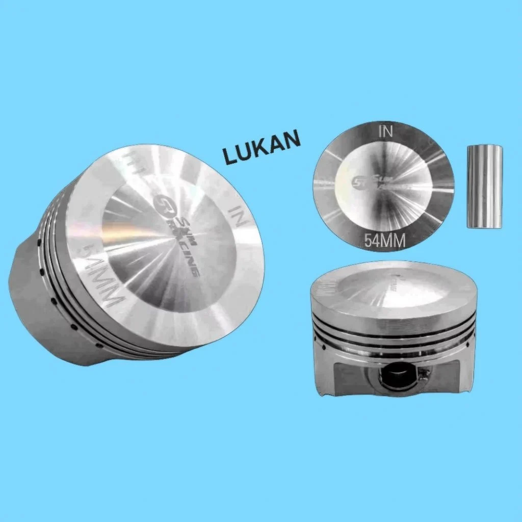 Trái piston bạc 54mm xe DREAM, WAVE, CUB.... chưa móc - Ảnh 2