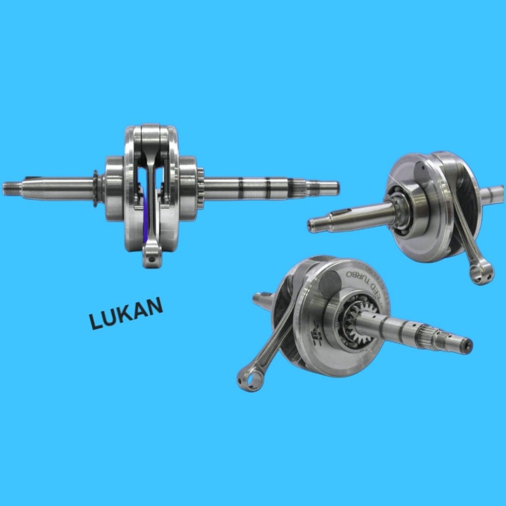 Cây dên đôn +6, biên trục khuỷu xe DREAM, WAVE 110.... đôn 12,5mm, má 99, tay 94, ắc 23x13 - Ảnh 3