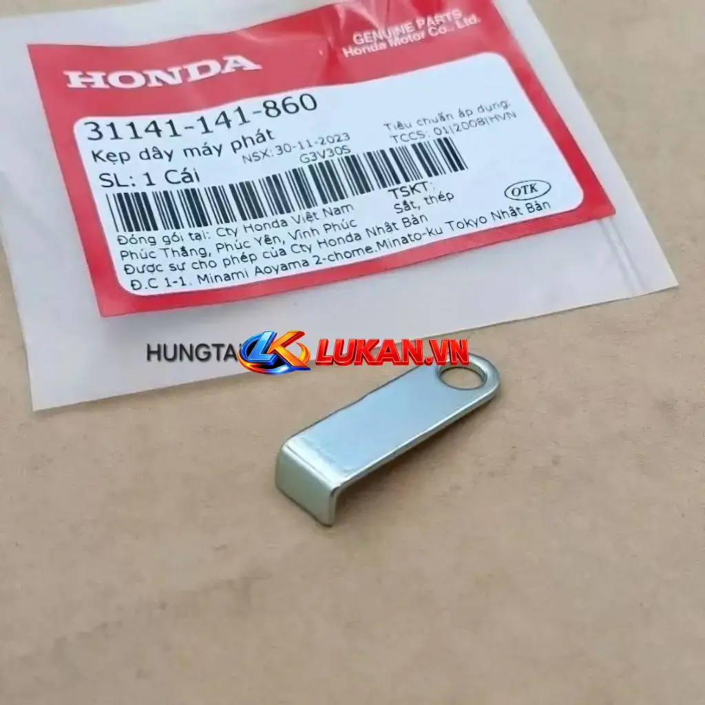 Pass chặn dây kích, kẹp cuộn lửa điện DREAM, WAVE, FUTURE.... zin 31141-141-860