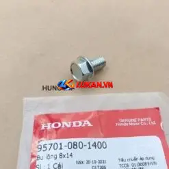 Ốc, bu lông cảng đuôi, tay xách yên xe DREAM zin 8x14 95701-080-1400, 95701-080-1408