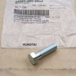 Ốc, bu lông 8x28 pass đùi nhôm gác chân trái WAVE Thái, ALPHA, ZX, FUTURE 1... zin 92101-080-280A