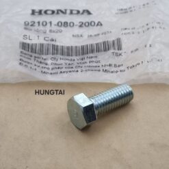 Ốc, bu lông 8x20 pass đùi gác chân WAVE Thái, ALPHA, ZX, FUTURE.... zin 92101-080-200A