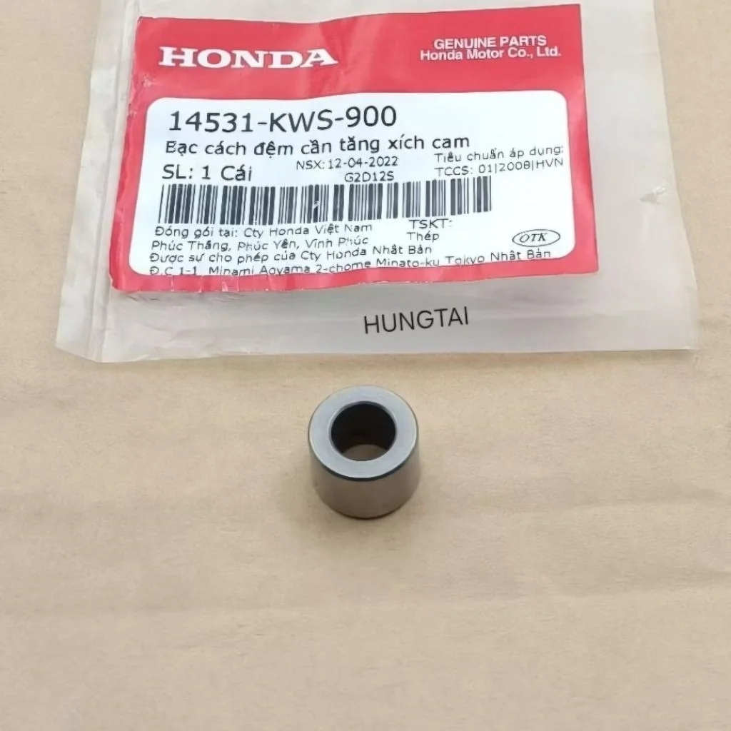 Bạc, ắc cần tăng sên cam WAVE S110, RSX, FUTURE 125.... zin 14531-KWS-900 - Ảnh 4