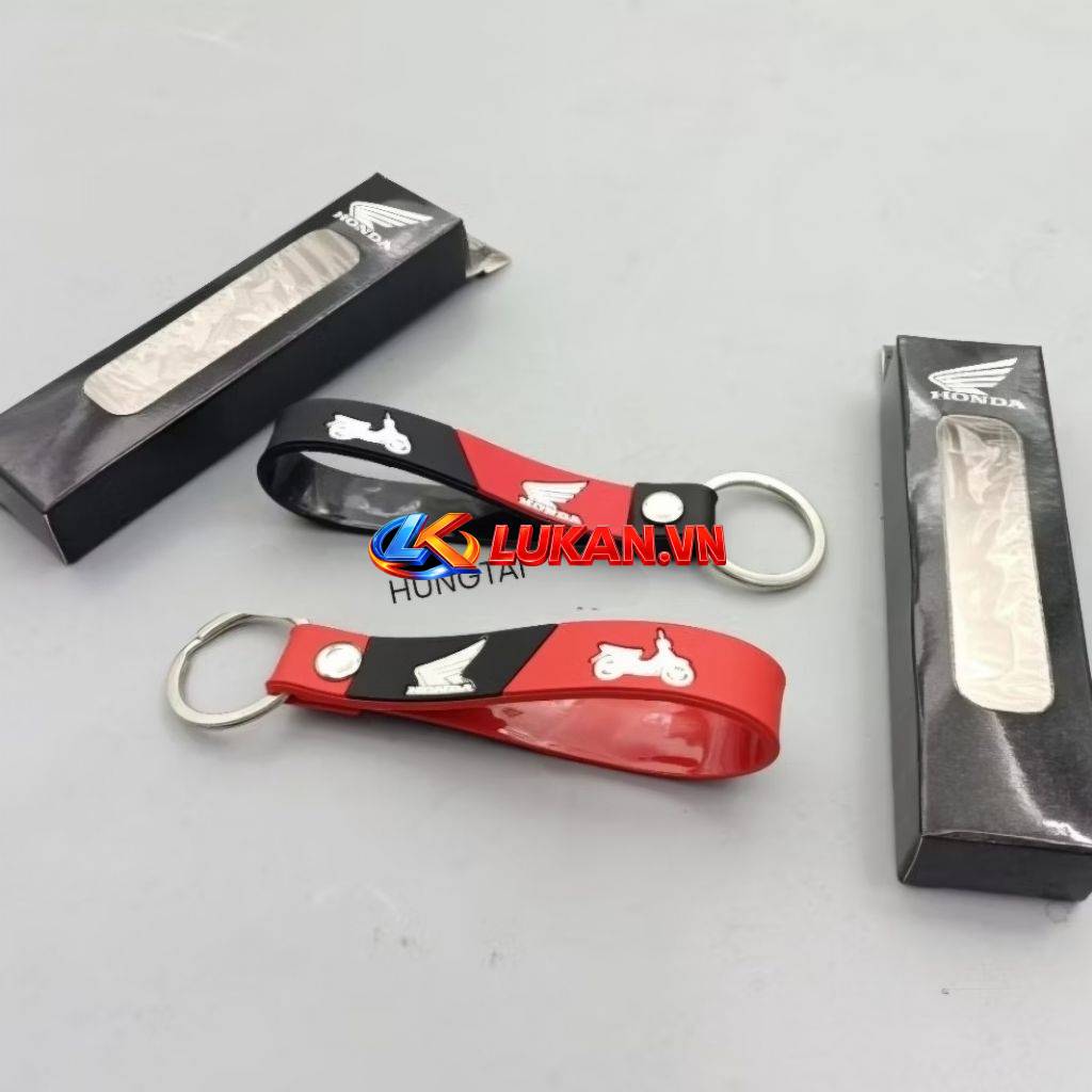 Móc chìa khóa xe máy Honda zin chính hãng 2 màu