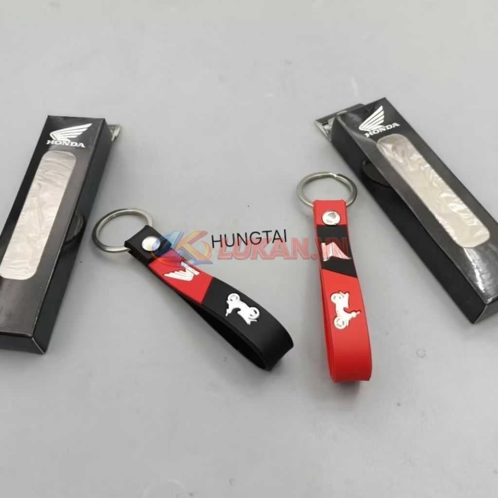 Móc chìa khóa xe máy Honda zin chính hãng 2 màu - Ảnh 2