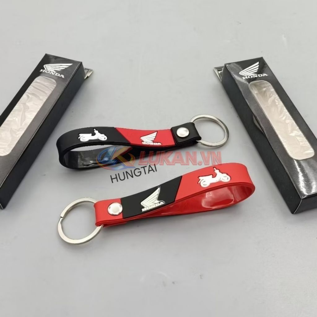 Móc chìa khóa xe máy Honda zin chính hãng 2 màu - Ảnh 4