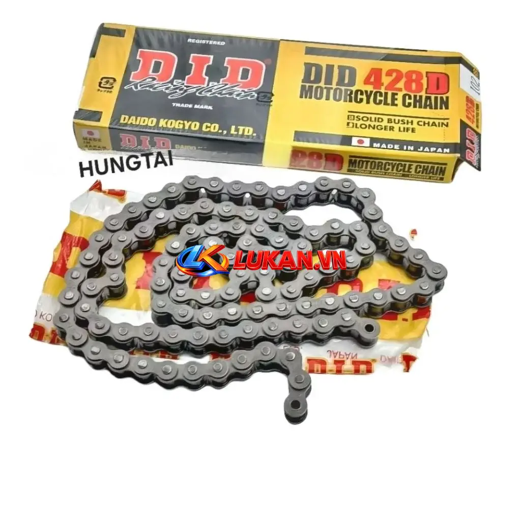 Sợi sên, xích tải chính hãng DID xe WAVE Thái, ALPHA, ZX... 102 mắt - Ảnh 4
