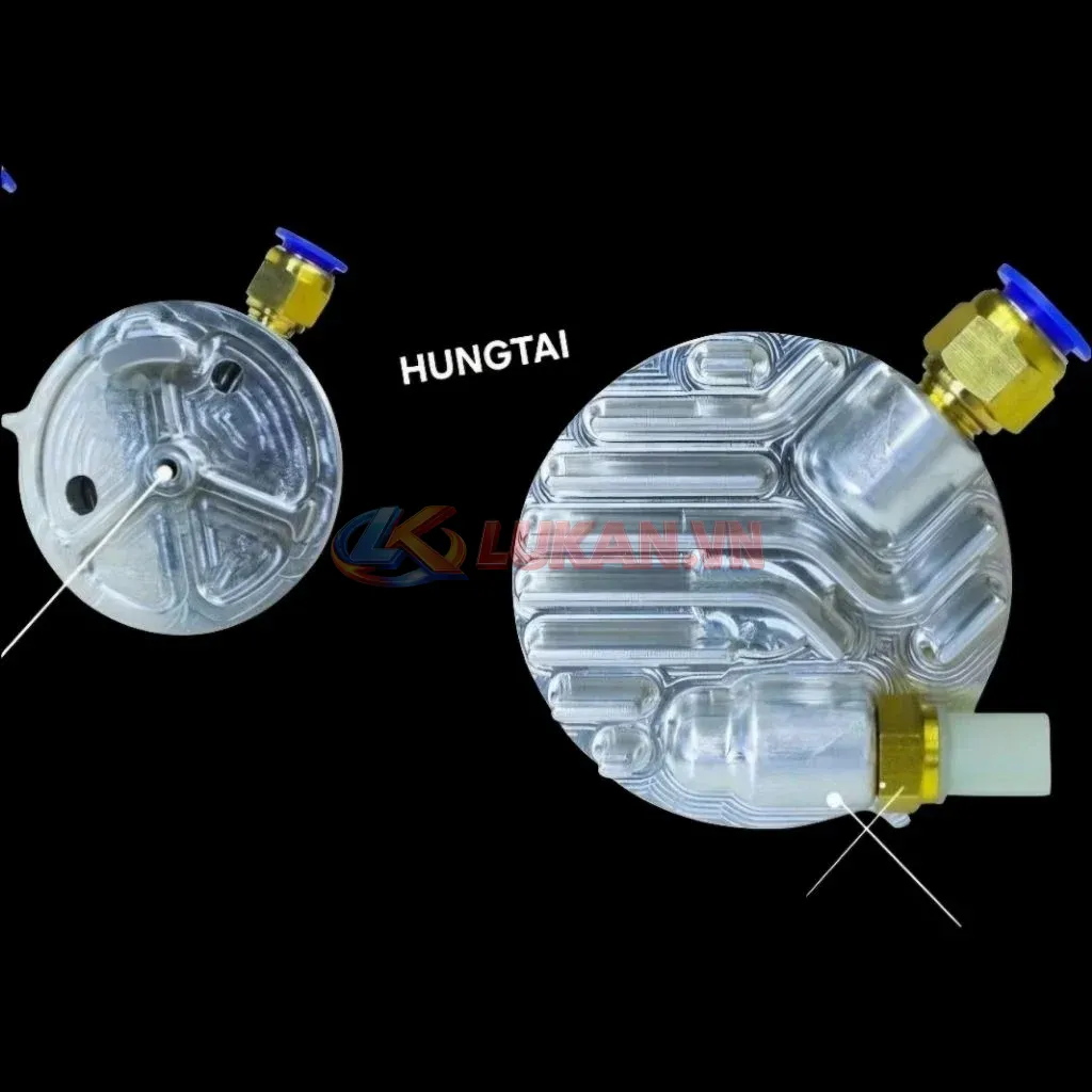 Nắp cam tròn quylat CNC xe DREAM, WAVE.... có thông hơi máy - Ảnh 3