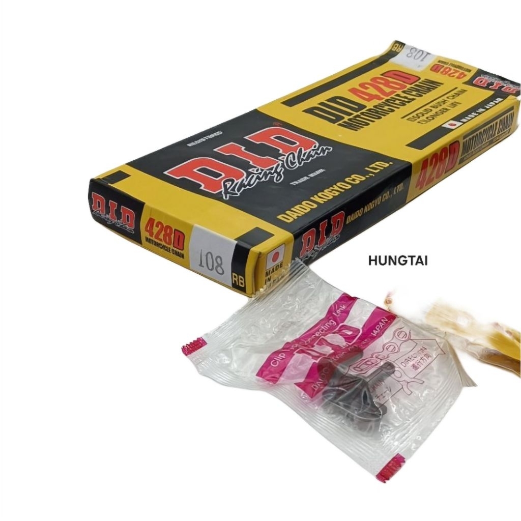 Sợi sên, xích tải DID xe FUTURE MẬP, LED, WAVE 125i.... chính hãng 108 mắt - Ảnh 4