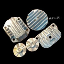 Bộ 5 nắp chụp đầu bò quylat CNC xe DREAM, WAVE, CUB....