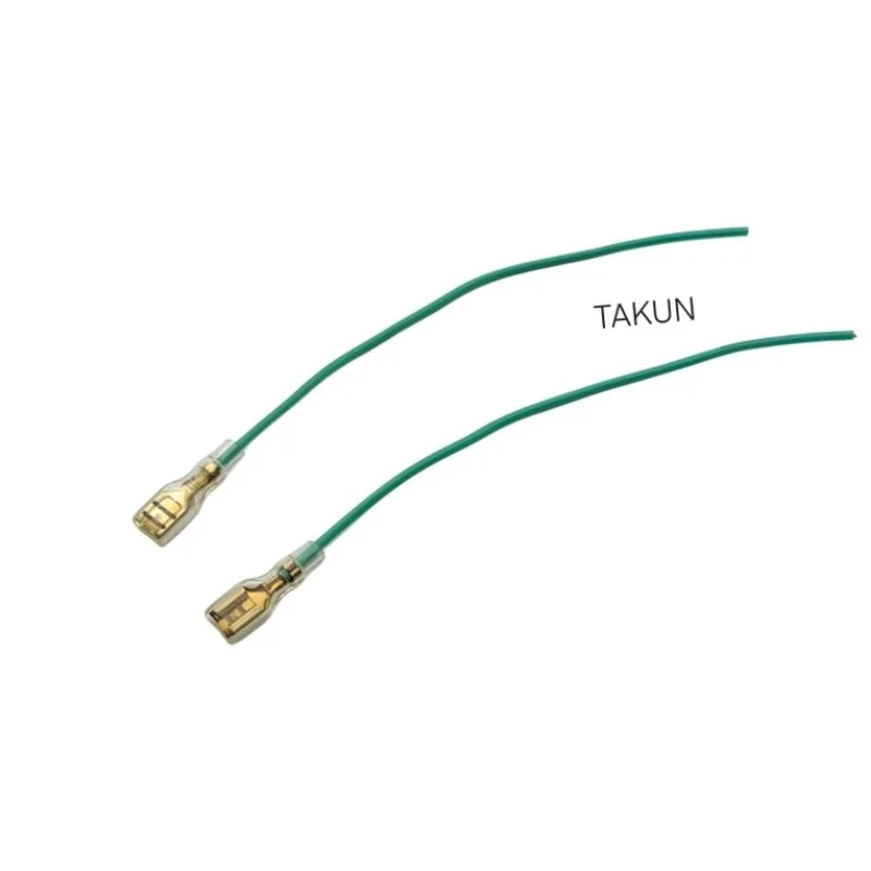 Dây gim điện, giắc cắm kèn còi xe DREAM, WAVE, FUTURE.... Đen + Xanh - Ảnh 3