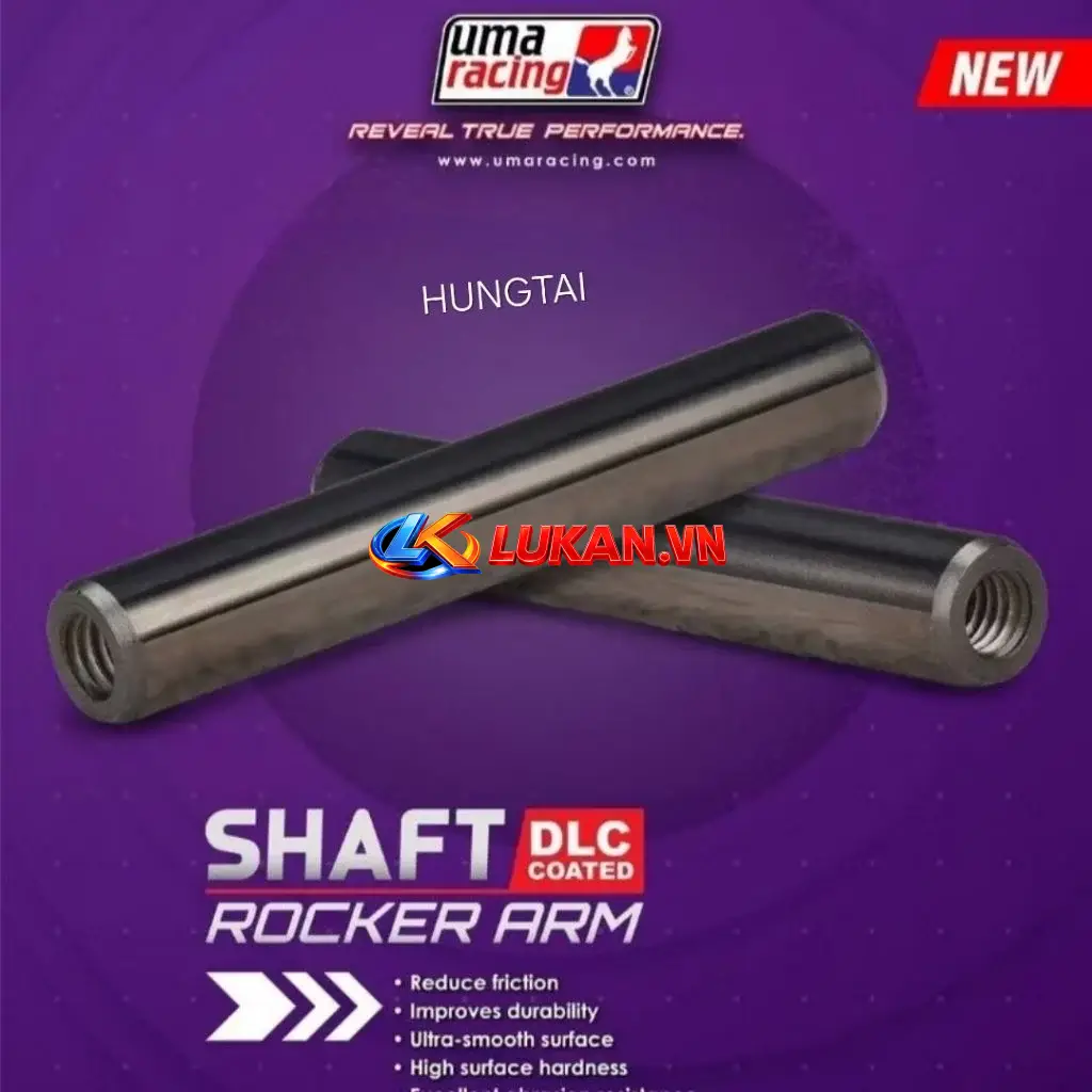 Cặp ắc, trục cam cò UMA xe WINNER, SONIC 150.... đầu quylat - Ảnh 2