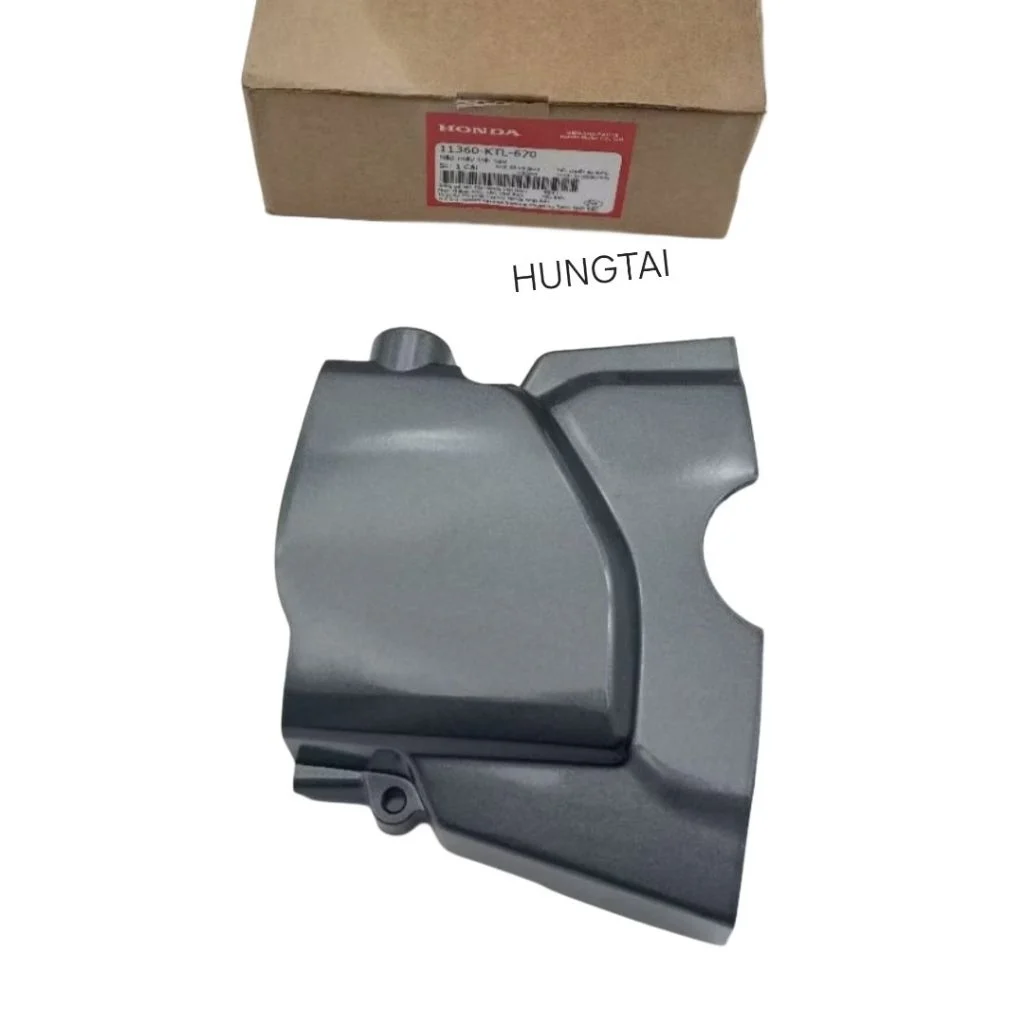 Nắp che nhông, mang đuôi cá xe WAVE RS, S100, RSX... Xám zin Honda 11360-KTL-670