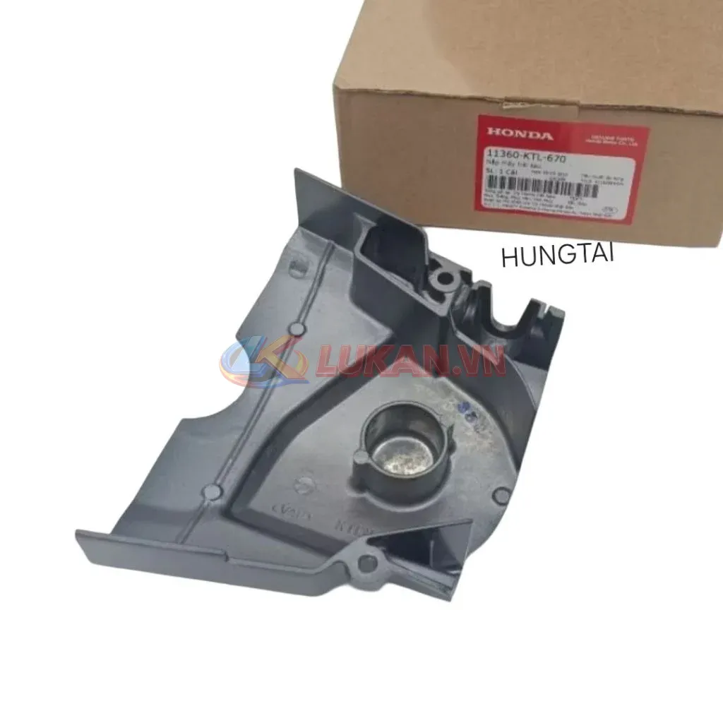 Nắp che nhông, mang đuôi cá xe WAVE RS, S100, RSX... Xám zin Honda 11360-KTL-670 - Ảnh 3