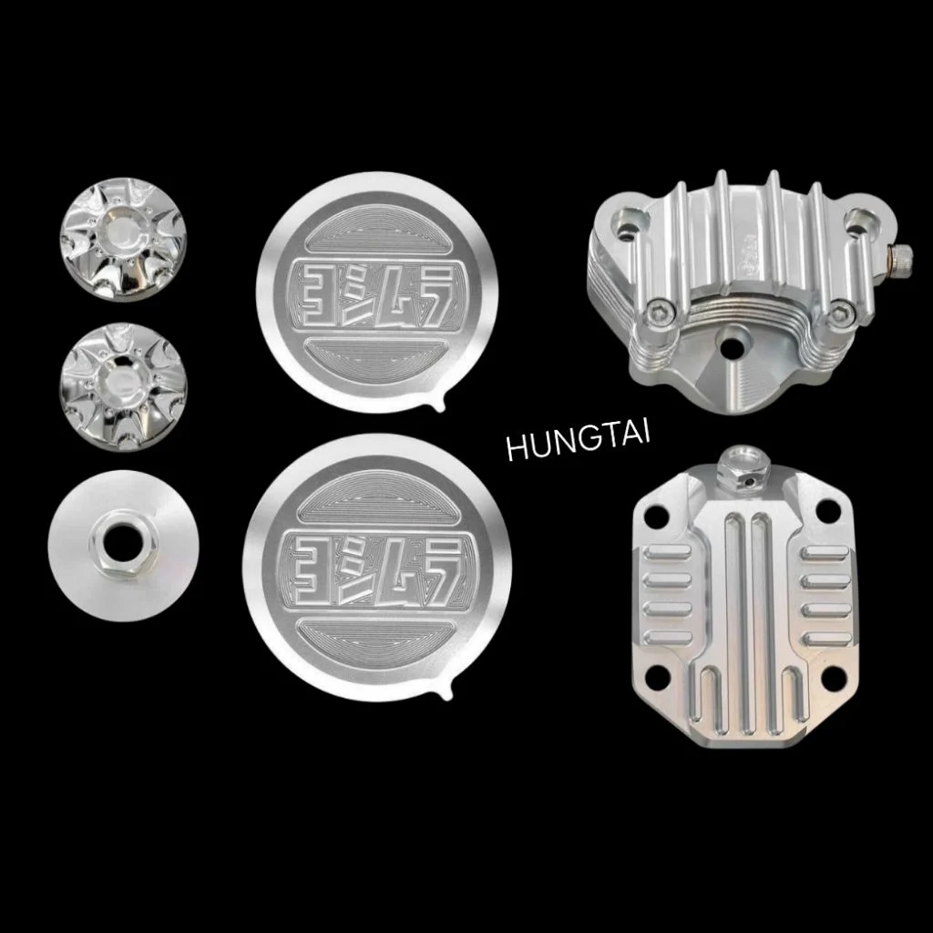 Bộ nắp chụp đầu bò quylat CNC xe DREAM, WAVE, CUB....