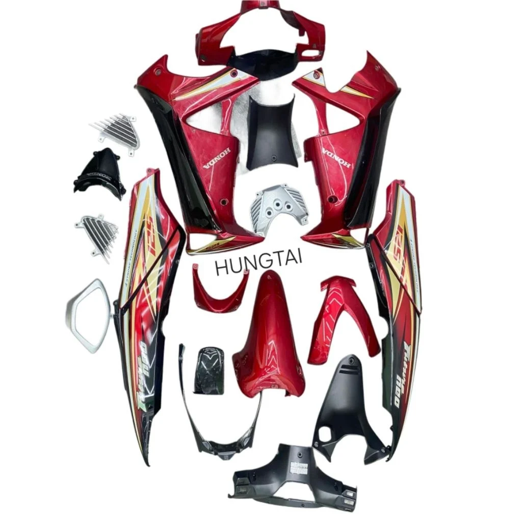 Bộ nhựa dàn áo, vỏ xe FUTURE NEO 125 Đỏ đen zin chính hãng - Ảnh 2
