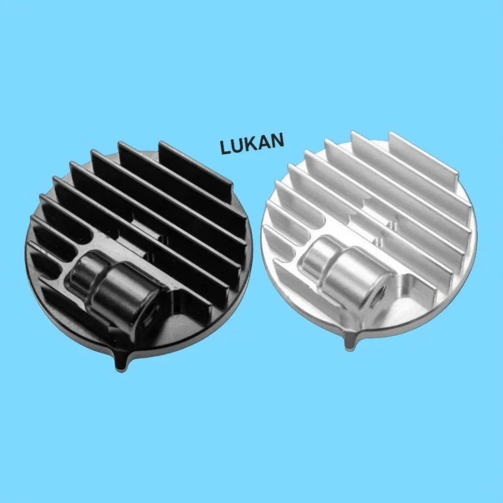 Nắp cam tròn CNC đầu quylat xe DREAM, WAVE, FUTURE, CUB... có cảm biên nhiệt
