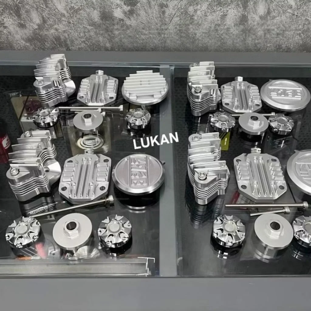 Bộ nắp chụp đầu bò quylat CNC xe DREAM, WAVE, CUB.... hàng thái - Ảnh 2