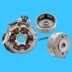 Bộ vô lăng, cuộn lửa CUB, CL, 67, 81... xe DREAM, WAVE không đề ( 9 cựa)