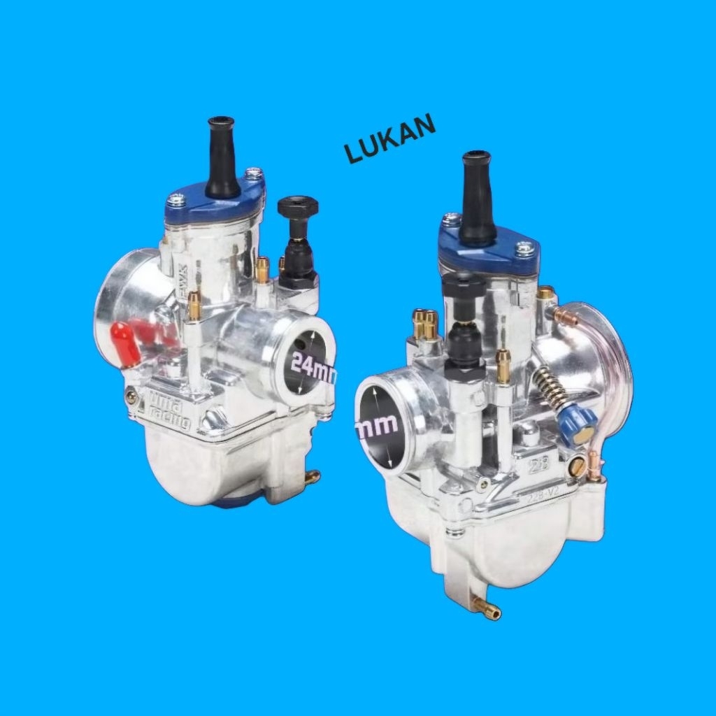 Bình xăng con ga dẹp UMA PWK V2 xe DREAM, WAVE... đủ size - Ảnh 3