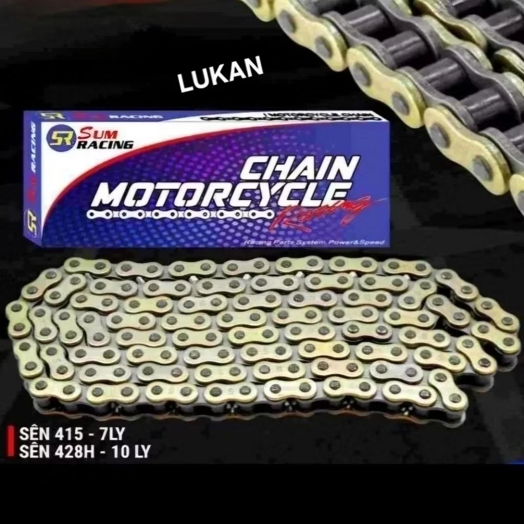 Sợi sên xích tải vàng 7ly, 10ly xe DREAM, WAVE, FUTURE, WINNER.....