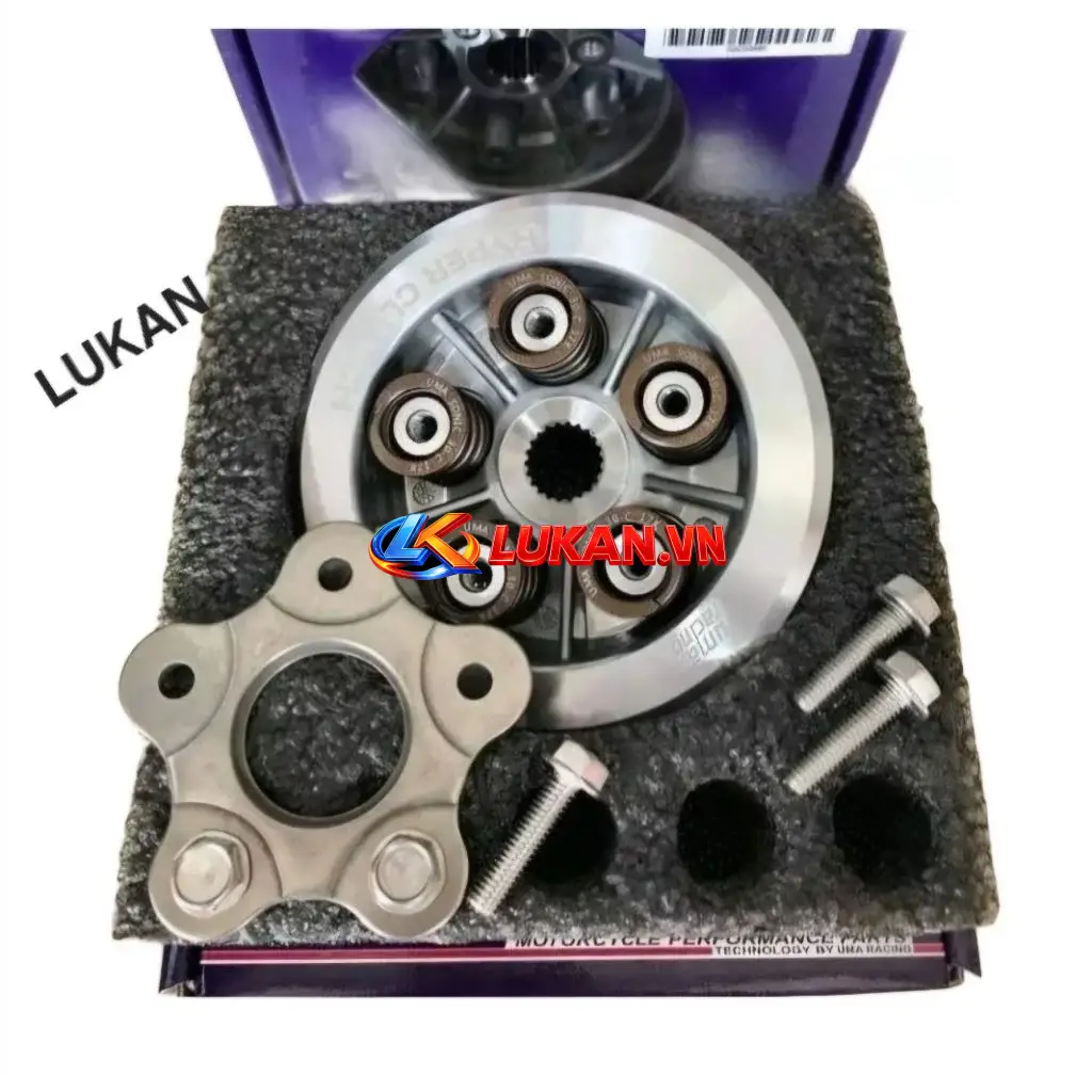 Bộ nhôm nồi côn UMA 5 lò xo xe WINNER, SONIC 150.... chính hãng