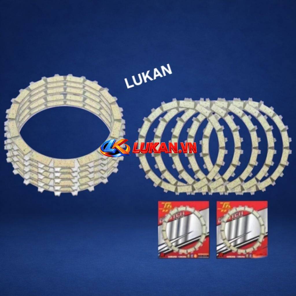 Bộ lá bố nồi côn độ, ly hợp xe WINNER, SONIC 150... Vàng