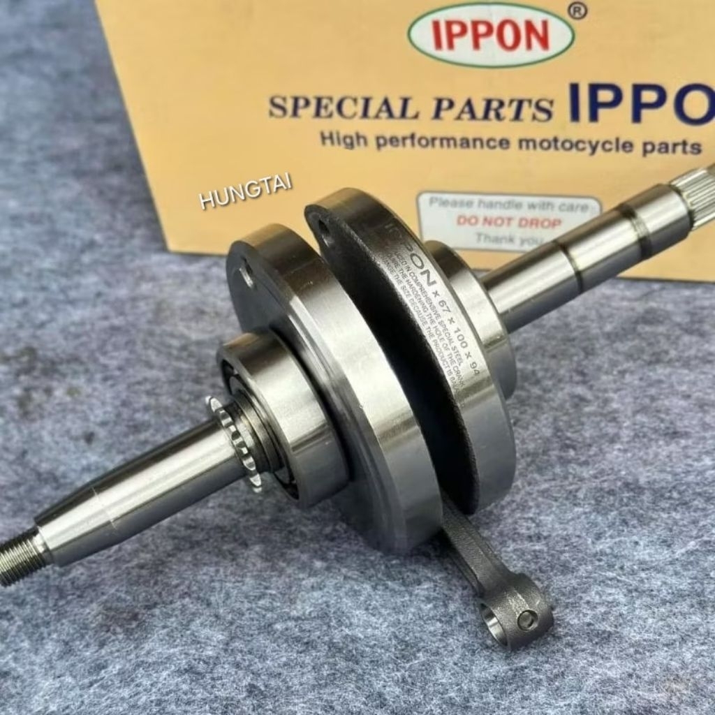 Dên đôn, trục khuỷu Ippon 12ly5 xe DREAM, WAVE, CUB.... hàng Thái - Ảnh 8