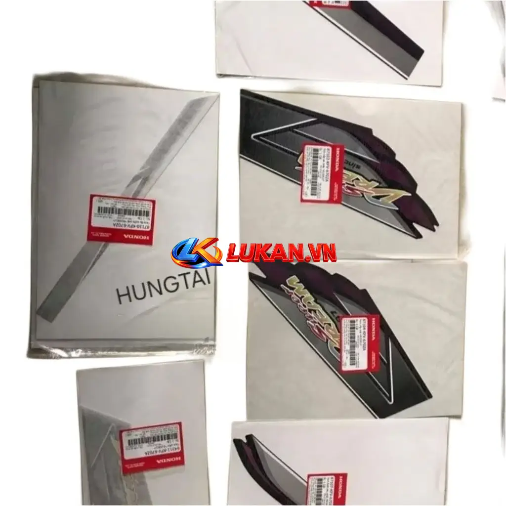 Bộ tem xe Super DREAM 2007 limited zin chính hãng Honda - Ảnh 2