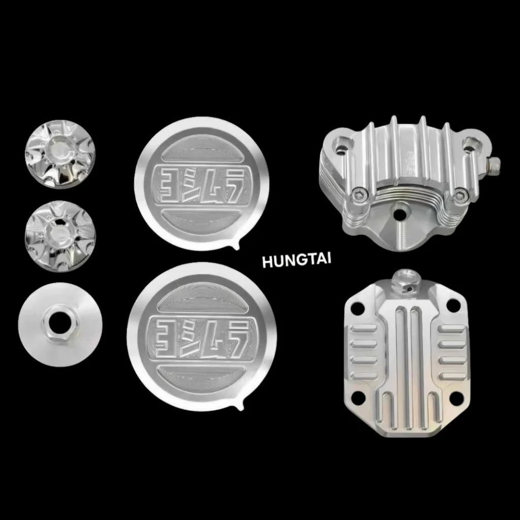 Bộ nắp chụp đầu bò quylat CNC xe DREAM, WAVE, CUB.... - Ảnh 2