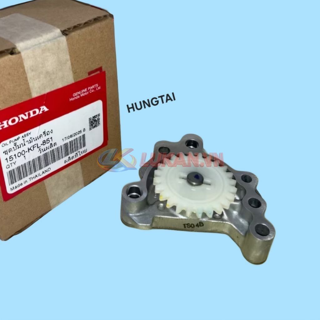 Cục bánh bơm nhớt rời xe WAVE Thái 110, FUTURE 1.... zin Honda 15100-KFL-851 - Ảnh 8