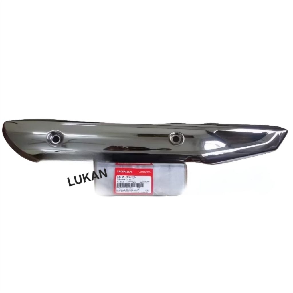Ốp vĩ che thân pô ống xã xe WAVE A, ALPHA 110 zin Honda 18355-K89-V00 - Ảnh 3