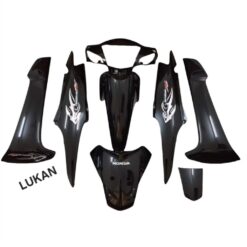 Bộ nhựa dàn áo, võ xe WAVE A, ALPHA... xương cá Đen zin chính hãng