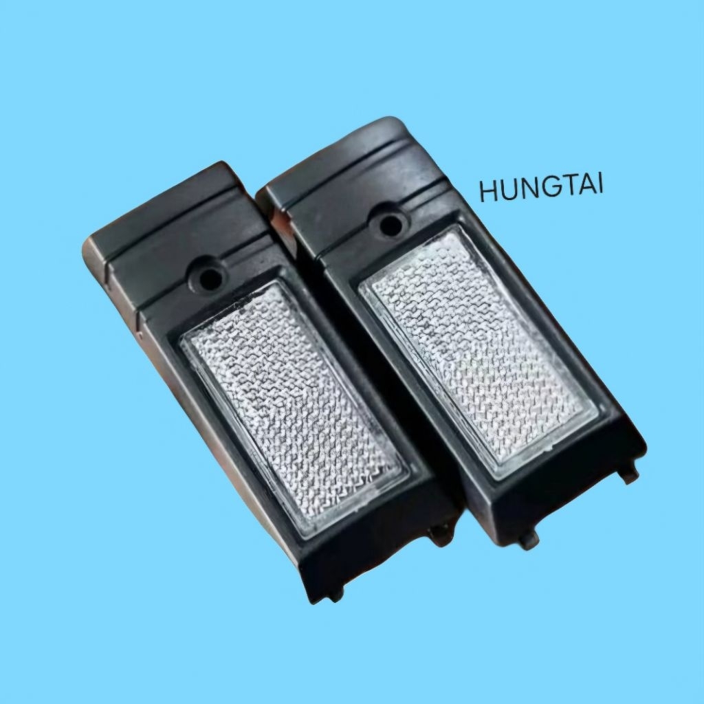 Cặp mắt mèo ốp vai, phản quang trắng xe DREAM - Ảnh 3