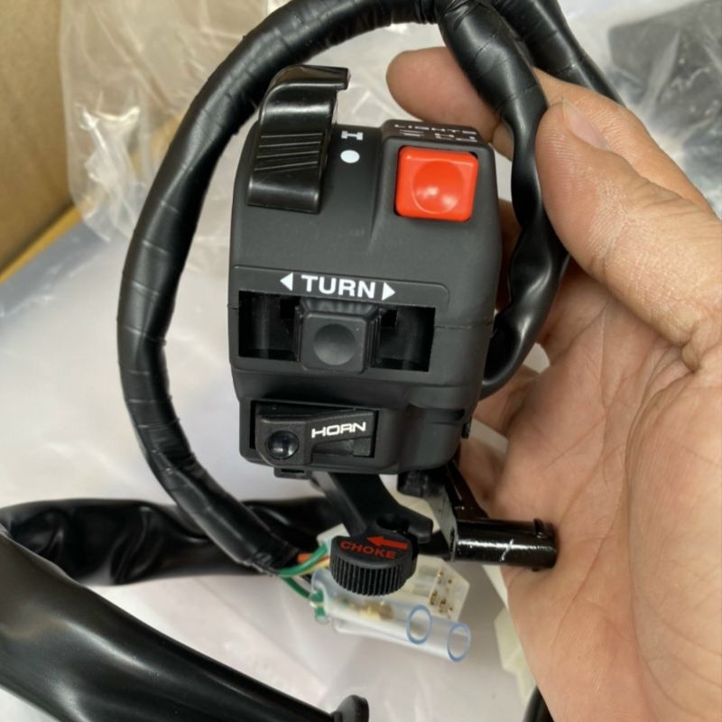 Cùm công tắc trái xe WAVE ALPHA, ZX zin chính hãng 35020-KFL-D01 - Ảnh 5
